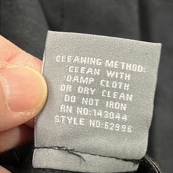 BAGATELLE Faux Leather & Suede Waterfall Minimalist Rib SLV Urban Chic Jacket 2X - Picture 14 of 16